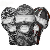 Headgear Hole Mask Breathable Double Counter