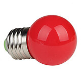 1w G45 High Power Led E26/e27 Led Globe Bulbs Red Ac 220-240 V