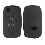 Key Protector Cover Case Fold AUDI 3 Buttons Solicone