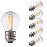 P45 E27 6 Pcs Cool White Warm White Ac 220-240 V Led Filament Bulbs 3.5w