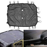 4 Door Mesh Full Sun Shade Top Jeep Wrangler JK UV Protector