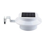 Gutter Wall Light Yard Led Fence Lamp Outdoor Solar Powered Light