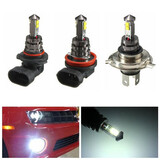 6000K H16 9006 HB4 LED Fog Light White 10W HB3 H4 H7 H11 Driving Lamp Bulb