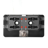 Boat Automotive 32V LED Warning DC12V 24V Blade Fuse Box Block Holder Car