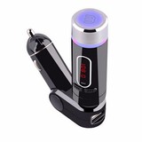 iPhone 6 USB Samsung S6 SD Card Bluetooth FM Transmitter Car Kit Mp3 Player