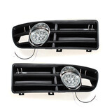 6000K LED Fog Light GTI Grill Front Lower VW Golf MK4