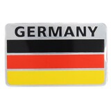Car Sticker Decal 3D Pair Badge Emblem Germany Flag Decoration Aluminum