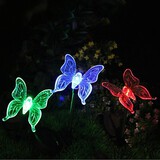 Color-changing Solar Butterfly Garden Stake Light