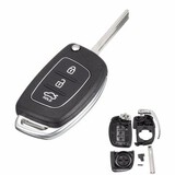 Remote Folding Fold Car 3 Button Flip Key Shell Case FOB Blade Hyundai Santa Fe Right