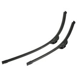 J-Hook Car Window Wind Shield Pair 24 Inch Wiper Blade Bracketless Universal