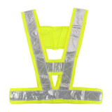 Stripe Reflective Safety High Visibility Traffic Security Vest Gear