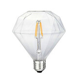 Warm Led E27 Edison Light Bulb Retro 220v Saving 4w Diamond