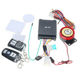 Scooter 12V 125dB Motorcycle Security Alarm System Anti-theft Remote Control