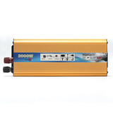 2000W Portable Car AC 220V Sine Wave Power Inverter Converter Modified DC 24V