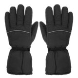 Battery Power Outdoor Winter Warm Motorcycle Hunting Black Heated Gloves