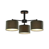 And Light Inch White Fixture Ceiling Light Black