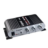 Lepy Mini Hi-Fi Black 12V Stereo Audio Amplifier Amplifier LP-808