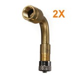 Degree Valve Extension Brass Motorcycle Car Air Tire Scooter