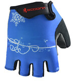 BOODUN Half Finger Safety Bicycle Motorcycle Racing Gloves