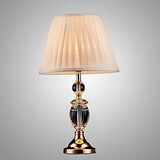 Desk Lamp Shade Crystal Lighting Iron Classic Cloth