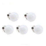 Warm White E26/e27 Led Filament Bulbs Smd Cool White 5 Pcs Ac 220-240 V