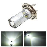 Lamp Headlight 8 LED H7 Car White Fog Light Bulb Chip XBD DRL 700LM 6W