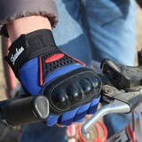 Non-Slip Half Finger Gloves Breathable Motorcycle Riding