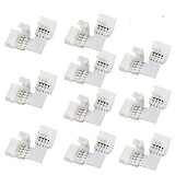 10mm Pack Connector Shape 100 Splitter Led Led Strip Lights 10pcs