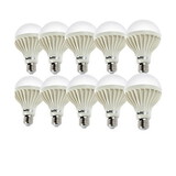 E27 7w White Light Led Ac220v 550lm 6000k Globe Bulbs Light 12*smd5630