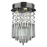 Dining Room Feature For Crystal Metal Bedroom Modern/contemporary Flush Mount Max 50w Living Room Electroplated