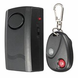 Window Door Motorcycle Remote Control Detector Vibration Alarm Lock