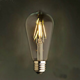 4w Edison 2200k Filament Bulb Style Amber E27 St64
