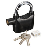 Waterproof Motorcycle Siren Alarm Anti-Theft Security PadLock Multi-Use