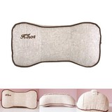 Car Headrest Linen Shape Bone Pillow Cushion Neck Car Memory