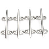 100mm Cleat Stainless Steel Boat 4pcs Rope Deck Tie Marine