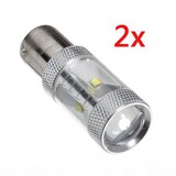 6LED SMD Light Car 2 X 650LM 30W Lamp Bulbs