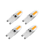 4pcs G9 Led Bi-pin Light 6w Sensor Cob Cool White Ac 220-240v Decorative