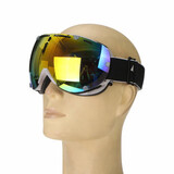 Snowboard Snow Colorful Ski Lens Motorcycle Glasses Eyewear Anti-fog UV Outdoor Goggle