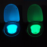 Motion Sensor Toilet Happy Night Light Light