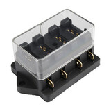 Car Vehicle Box 4 Way Automotive Blade Fuse Holder Fuse Box Block Circuit