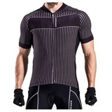T-Shirt Running Sports Bike Bicycle Short Quick Jersey Dry Top Zip Men Male Sleeve Cool