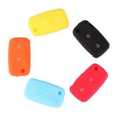 2 Buttons Silicone Car Key VW Volkswagen