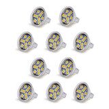 100 10pcs 3w Warm White Mr11 9led 12v Smd5050