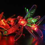 Multi Color Garden Light Led Lights Dragonfly Solar
