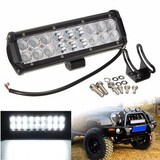 SUV Work Light Bar 9inch LED Lamp 54W 4WD Driving Offroad Spot Flood Combo