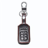 3 Buttons Leather Smart Remote Honda Accord Civic Car Key Case Cover