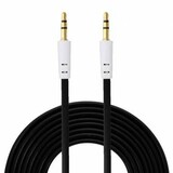 1pcs Flat 3.5mm Male to Male iPhone Noodle AUX Car Stereo Audio Cable Cord