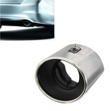 Honda Accord Oval Tip Exhaust Muffler Chrome Stainless Steel Pipe Tail