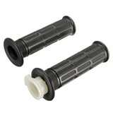 Diameter Motorcycle Handlebar Handle Bar Black Rubber 22mm Grips