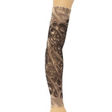 1PC Nylon Arm Stockings Stretchy Temporary Spandex Tattoo Sleeves Skull